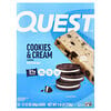 Quest Nutrition, Protein Bar, Cookies & Cream, 12 Bars, 2.12 oz (60 g) Each