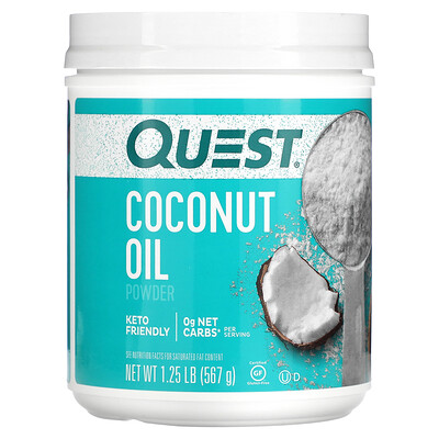 

Quest Nutrition Coconut Oil Powder 1.25 lbs (567 g)