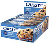 Quest Nutrition, QuestBar, Protein Bar, Blueberry Muffin, 12 Bars, 2.1 oz (60 g) Each