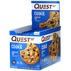 Quest Nutrition(クエストニュートリション), プロテインクッキー、チョコレートチップ、12パック、各59g（2.08オンス）