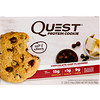 Quest Nutrition, プロテインクッキー、チョコレートチップ、12パック、各2.08 oz (59 g)
