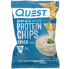 Quest Nutrition, Tortilla Style Protein Chips, Ranch, 8 Bags, 1.1 oz (32 g ) Each