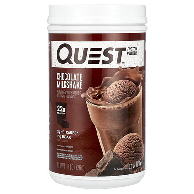 Quest Nutrition, Proteína en polvo, Batido de chocolate, 726 g (1,6 lb)