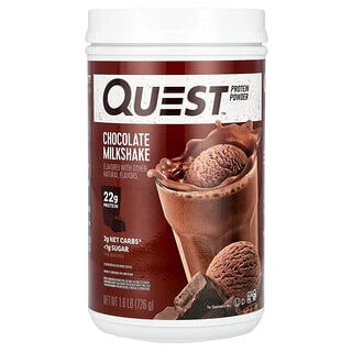 Quest Nutrition, 蛋白質粉，巧克力奶昔，1.6 磅（726 克）