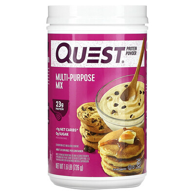 

Quest Nutrition Протеиновый порошок универсальная смесь 726 г (1 6 фунта)