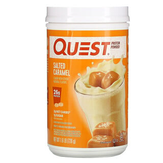 Quest Nutrition, プロテインパウダー、塩キャラメル、726g（1.6ポンド）