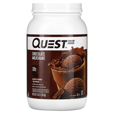 

Quest Nutrition Protein Powder Chocolate Milkshake 3 lb (1.36 kg)