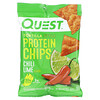Quest Nutrition, Tortilla Style Protein Chips, Chili Lime, 12 Bags, 1.1 oz (32 g) Each
