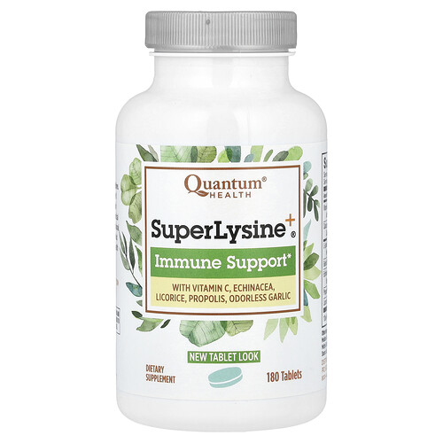 Quantum Health, Super-Lysin+, Unterstützung der Immunabwehr, 180 Tabletten