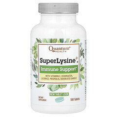 Super Lysine+, добавка з лізином для зміцнення імунітету, 180 таблеток