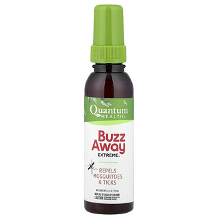 Quantum Health, Buzz Away Extreme®, respinge țânțarii și căpușele, 59 ml