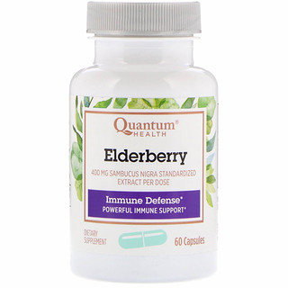 Quantum Health, Elderberry Immune Defense, 60 Capsules