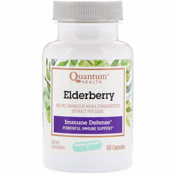 Quantum Health‏, Elderberry Immune Defense, 60 Capsules