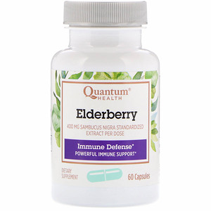 Отзывы о Кванту Хелс, Elderberry Immune Defense, 60 Capsules