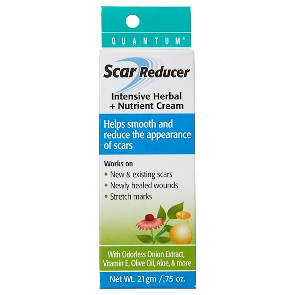 Quantum Health, Scar Reducer, Intensive Herbal + Nutrient Cream, .75 oz