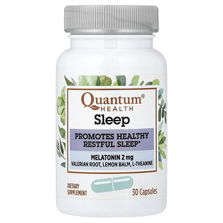 Quantum Health, Sleep, Melatonin, 30 Capsules