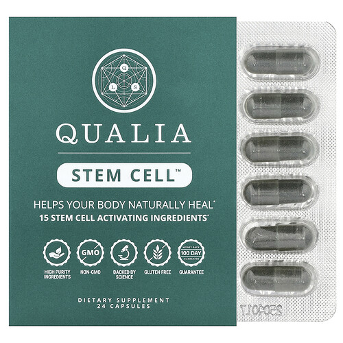 Qualia Stem Cell™, 24 Capsules