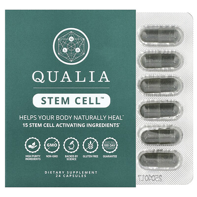 Product Image for Qualia, Stem Cell , 24 Capsules