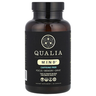 Qualia, Mind®, Kafeinsiz, 90 Kapsül