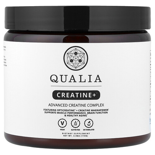 Qualia Creatine+™, Advanced Creatine Complex, 3.9 oz (110 g)