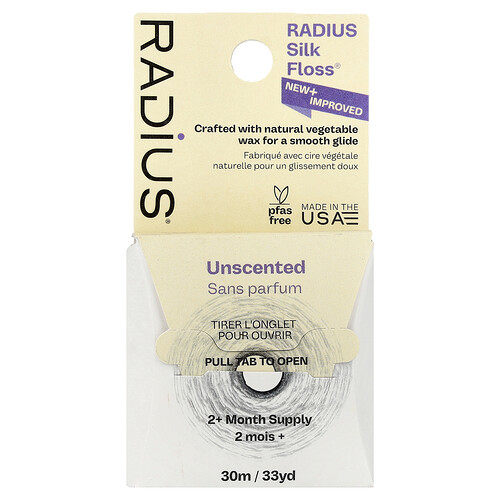 Radius Silk Floss®, Unscented, 33 yds (30 m)