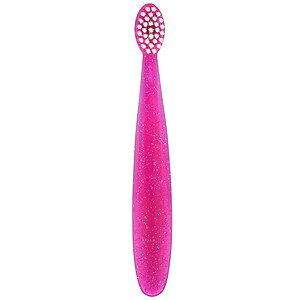 Отзывы о Радиус, Totz Toothbrush, 18 + Months, Extra Soft, Pink Sparkle, 1 Toothbrush
