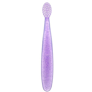 Отзывы о Радиус, Totz Toothbrush, Extra Soft, 18+ Months, Purple Sparkle, 1 Toothbrush