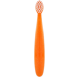 Отзывы о Радиус, Totz Toothbrush, 18 + Months, Extra Soft, Orange Sparkle, 1 Toothbrush