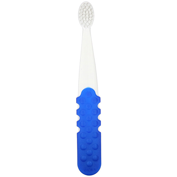 Totz Plus Brush, 3+ Years, Extra Soft, White/Blue, 1 Toothbrush