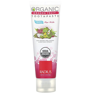 Отзывы о Радиус, Organic Gel Toothpaste, For Kids, Dragon Fruit, 3 oz (85 g)