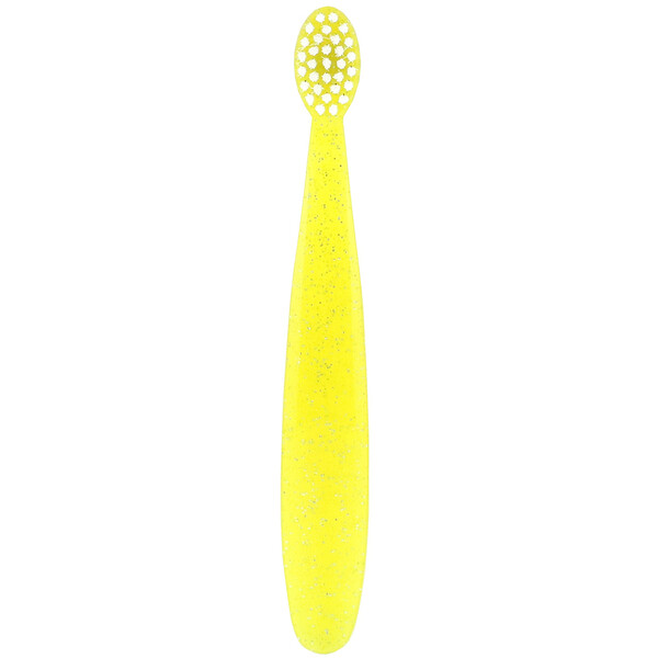 Totz Brush, 18 Months +, Extra Soft, Yellow, 1 Toothbrush