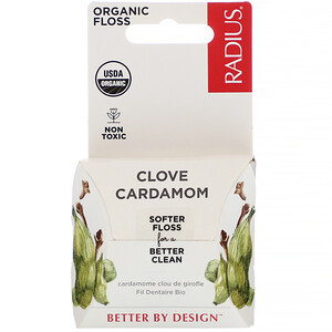 Отзывы о Радиус, Organic Floss, Clove Cardamom, 55 yds (50 m)