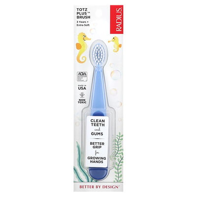 

RADIUS Totz Plus Brush 3 Years + Extra Soft Blue 1 Toothbrush