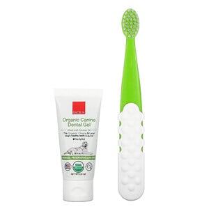 Отзывы о Радиус, Organic Dental Solutions, Dental Gel, Toothbrush, 1 Toothbrush + .8 oz Gel