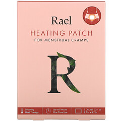 Rael, 暖宮貼，3 片裝，0.7 盎司/片