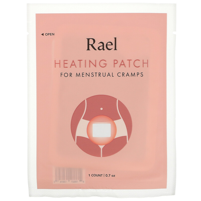 Rael, Heating Patch for Menstrual Cramps, 3 Patches, 0.7 oz Each iHerb