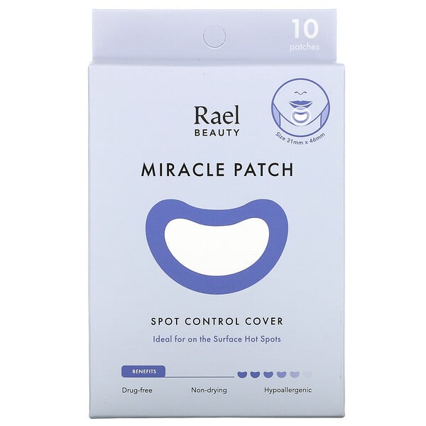 Rael, Miracle Patch, Spot Control Cover, 10 Patches