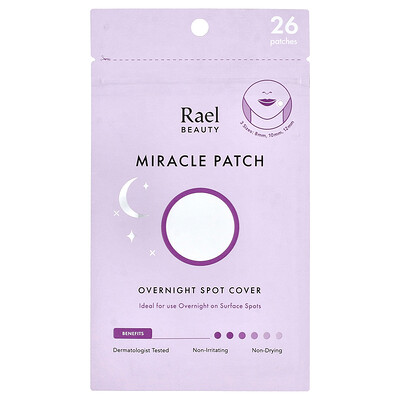 Rael, Miracle Patch, Overnight Spot Cover, 26 Patches