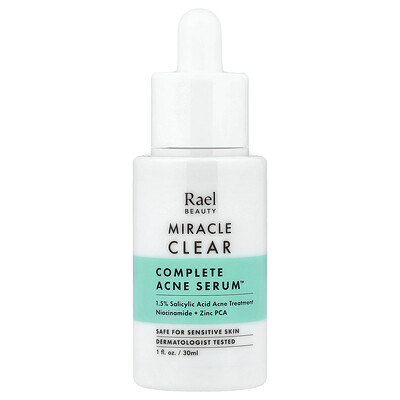Rael, Miracle Clear, Complete Acne Serum™, 1 fl oz (30 ml)