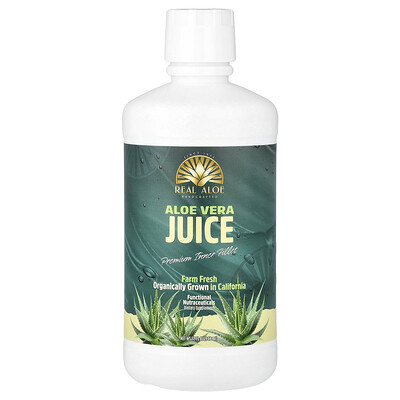 Product Image for Real Aloe, Aloe Vera Juice, 32 fl oz (946 ml)