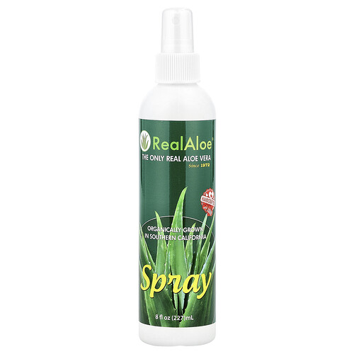 Real Aloe, Aloe Vera Spray, Aloe-Vera-Spray, 227 ml (8 fl. oz.)