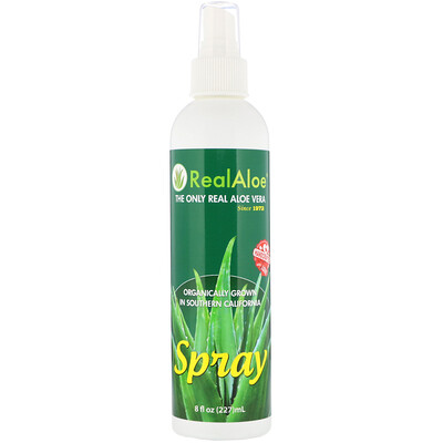 Real Aloe Aloe Vera Spray, 8 fl oz (227 ml)