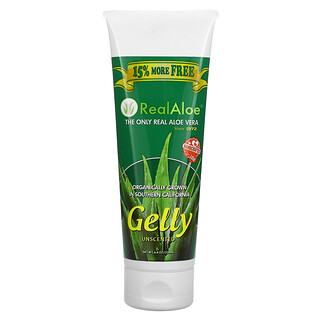 Real Aloe, Gelatina, Sin Perfume, 8 oz (230 ml)