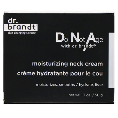 

Dr. Brandt Do Not Age, увлажняющий крем для шеи, 50 г
