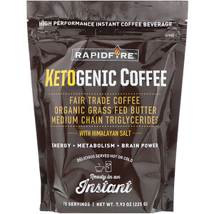 Отзывы о RAPIDFIRE, Ketogenic Coffee, 7.93 oz (225 g)