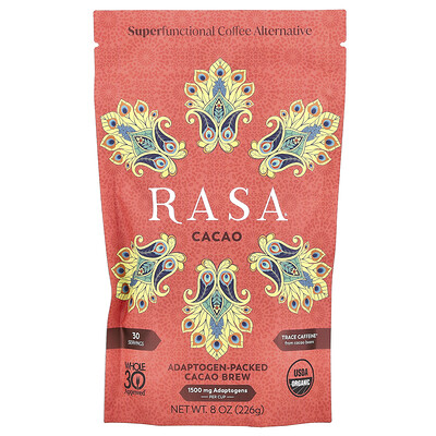 Product Image for Rasa, Adaptogen-Packed Cacao Brew, 8 oz (226 g)