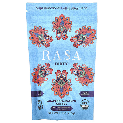 Rasa Adaptogen-Packed Coffee, Dirty, 8 oz (226 g)