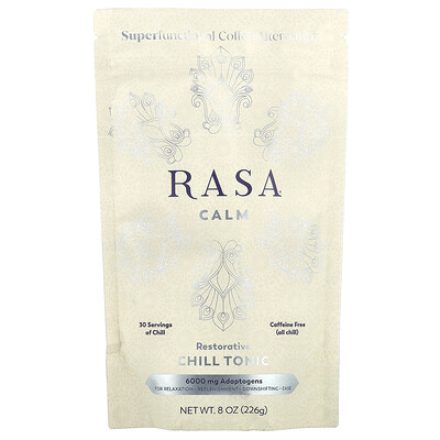 Rasa  Restorative Chill Tonic  Calm  8 oz (226 g)