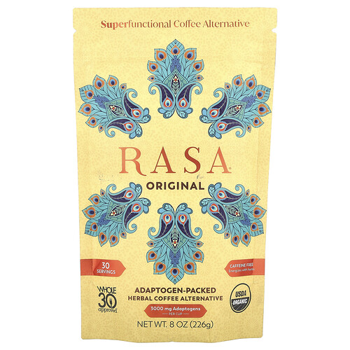 Rasa Adaptogen-Packed Herbal Coffee Alternative, Original, 8 oz (226 g)