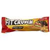 FITCRUNCH, Whey Protein Baked Bar, Caramel Peanut, 12 Bars, 3.10 oz (88 g) Each